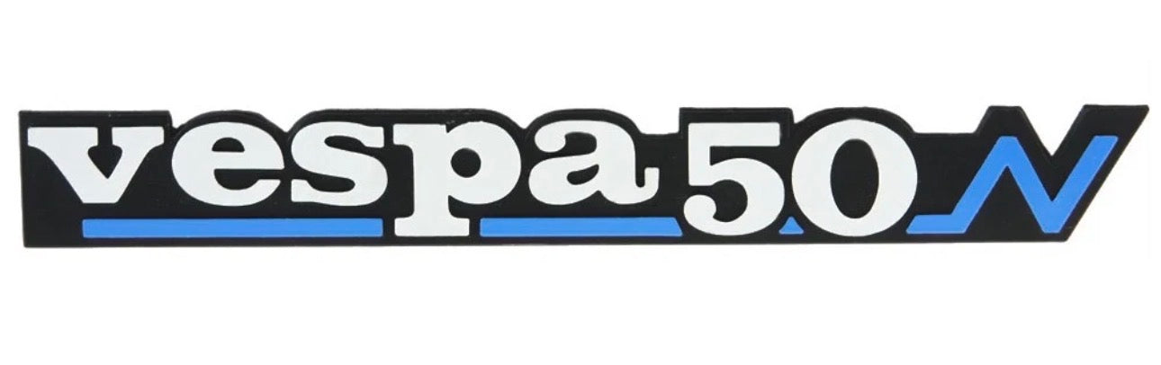 Scritta sul coperchio laterale PK