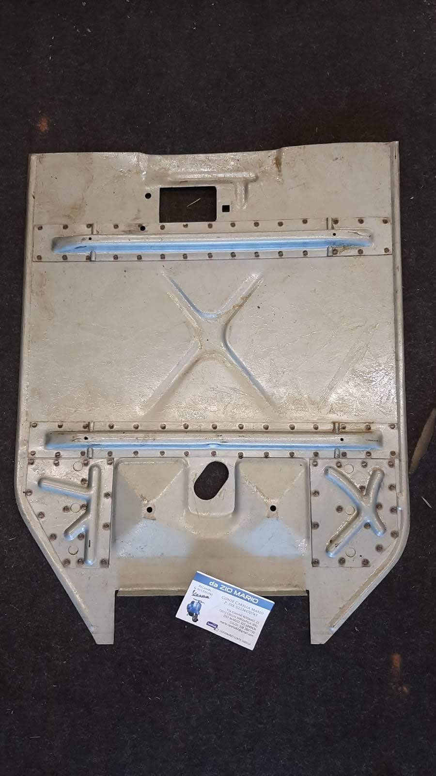 Fondo pedana per VESPA 50 N L R SPECIAL 90 125 PRIMAVERA ET3 lunga 50 cm