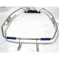 Perimetrale salvascocca cromato - blu - per VESPA 125 150 160 180 200 cc. SUPER GT SPRINT SS RALLY