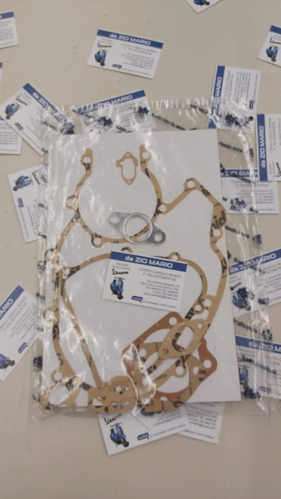 Guarnizioni motore e carburatore complete per VESPA 80 125 cc. PK XL AUTOMATICA dal 1984 al 1989