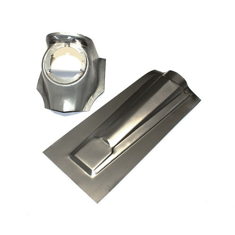 Nasello calandra musetto copristerzo in lamiera per stemma quadrato VESPA GT SUPER GL SPRINT SS