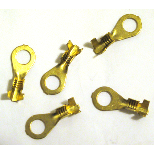 Capocorda Faston Occhiello Diametro 5 mm. per VESPA e LAMBRETTA 1 Pezzi