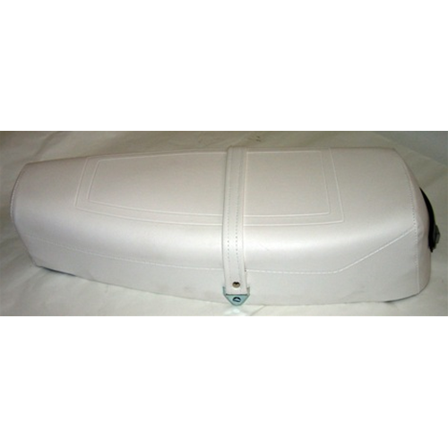Sella bianca lunga per VESPA PX PE ARCOBALENO 125 150 200 cc.