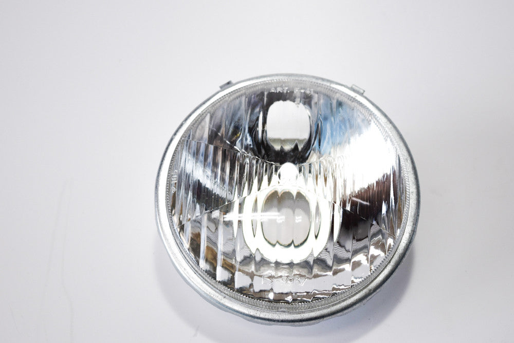 Gruppo Ottico Faro anteriore Bianco per VESPA 50 90 cc. SS SUPER PRIMAVERA ET3