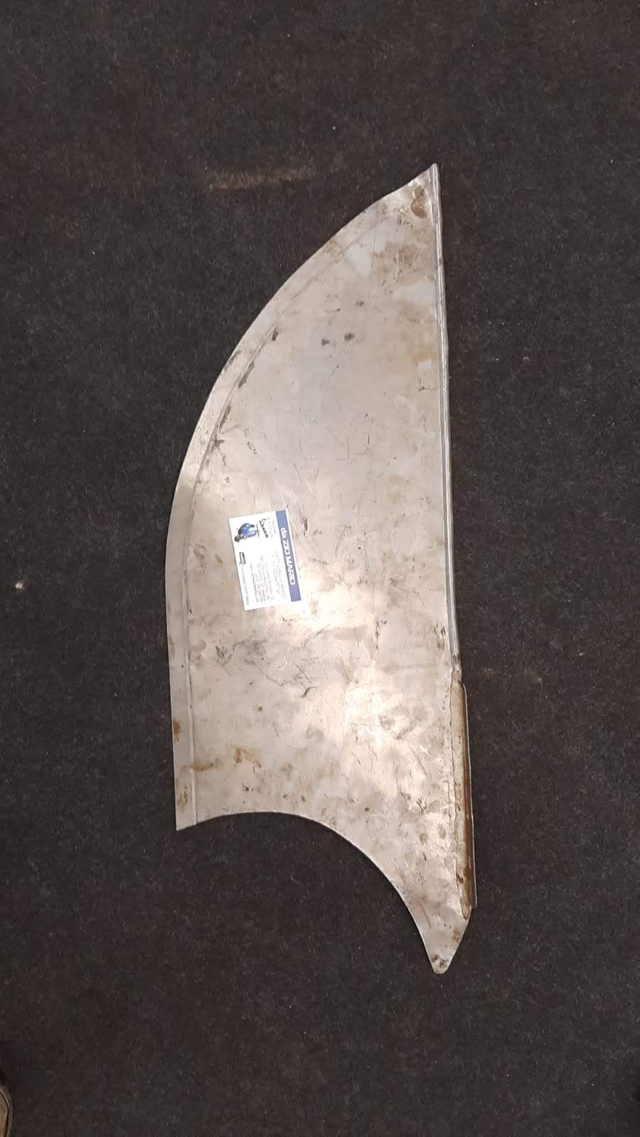 Fianco sinistro lamierato per telaio VESPA 98 125 150 dal 1946 al 1958 VN VM VL
