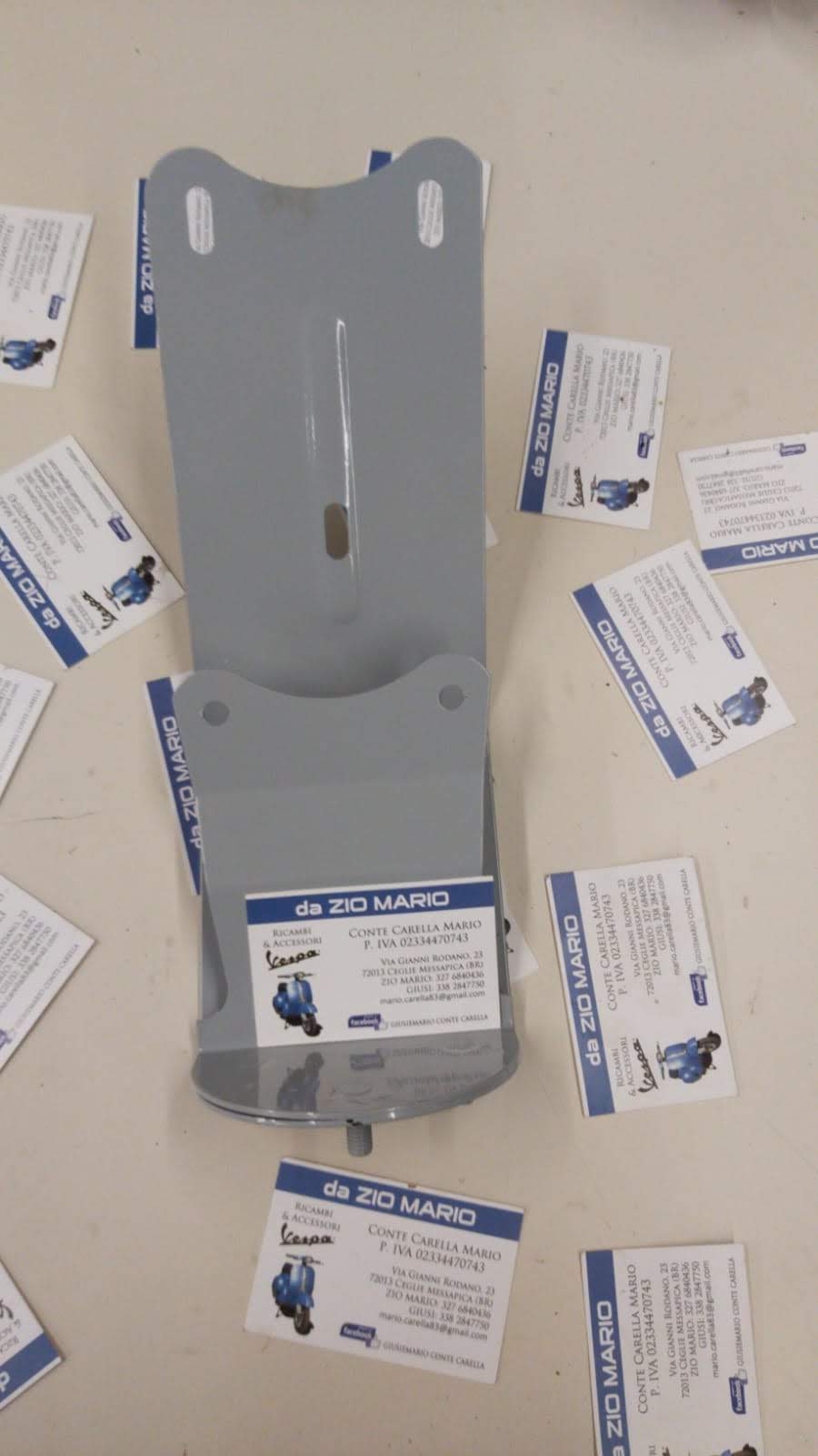 Supporto portaruota scorta posteriore per VESPA 125 VNA VNB 150 VBA VBB VLA GL