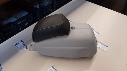 Bauletto porta oggetti porta attrezzi completo di cuscino e serratura per VESPA 50 SS 90SS 2° Serie