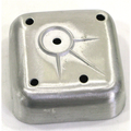 Coperchio Raddrizzatore mm. 65X65X27 per VESPA in Allumino