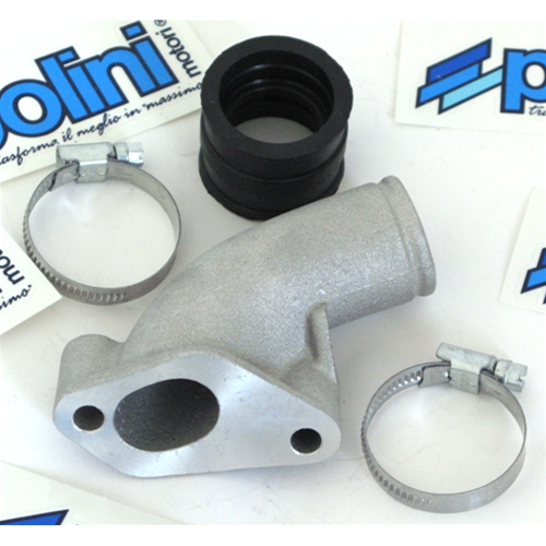Collettore Aspirazione POLINI Diametro 28 per Carburatore VESPA 125 150 200 cc. PX PE TS SPRINT Tutt