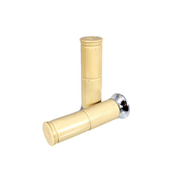 Coppia Manopole Beige Old Stile Classic Piaggio Vespa