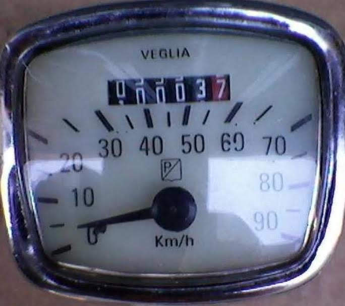 Contachilometri lancetta NERA scala 90 km/h VESPA VNA VNB 125