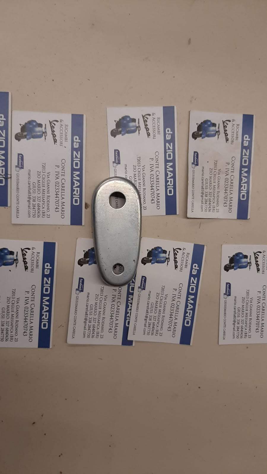 Scatoletta mozzo anteriore supporto coprimolleggio per VESPA 50 N L R SPECIAL ET3 PRIVERA ELESTART