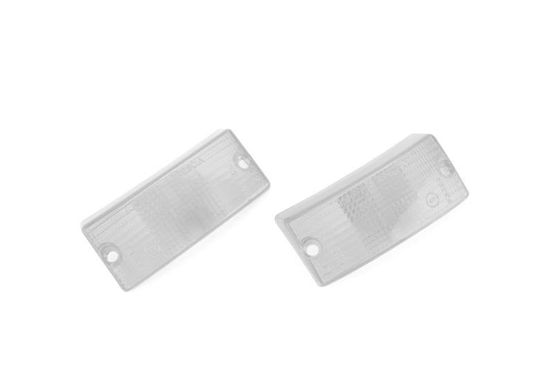 Corpi Luminosi Plasticche Frecce Anteriori Bianchi per VESPA PX PE T5 ETS