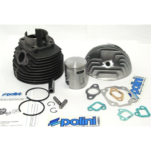 Gruppo Termico 57 mm. 130 cc. POLINI per VESPA 125 cc. ET3 PK doppia aspirazione