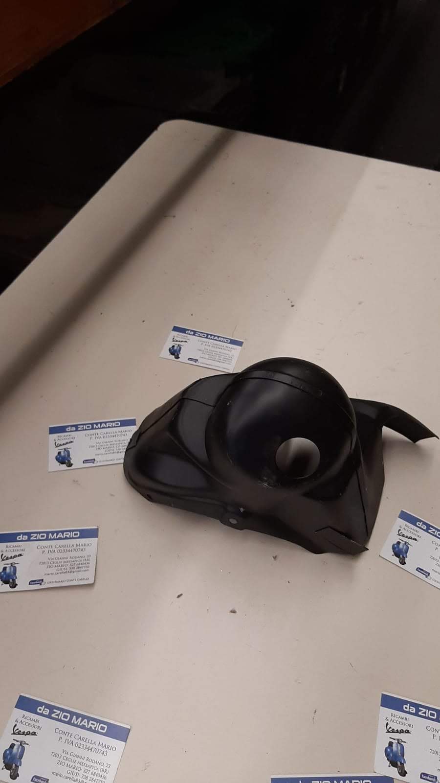 Cuffia Raffreddamento Motore Cilindro in FERRO per VESPA 50 dal 1963 al 1964