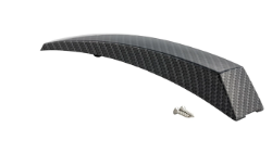 Cresta Parafango in Plastica CARBON LOOK tipo LARGA per VESPA PX 125 150 200