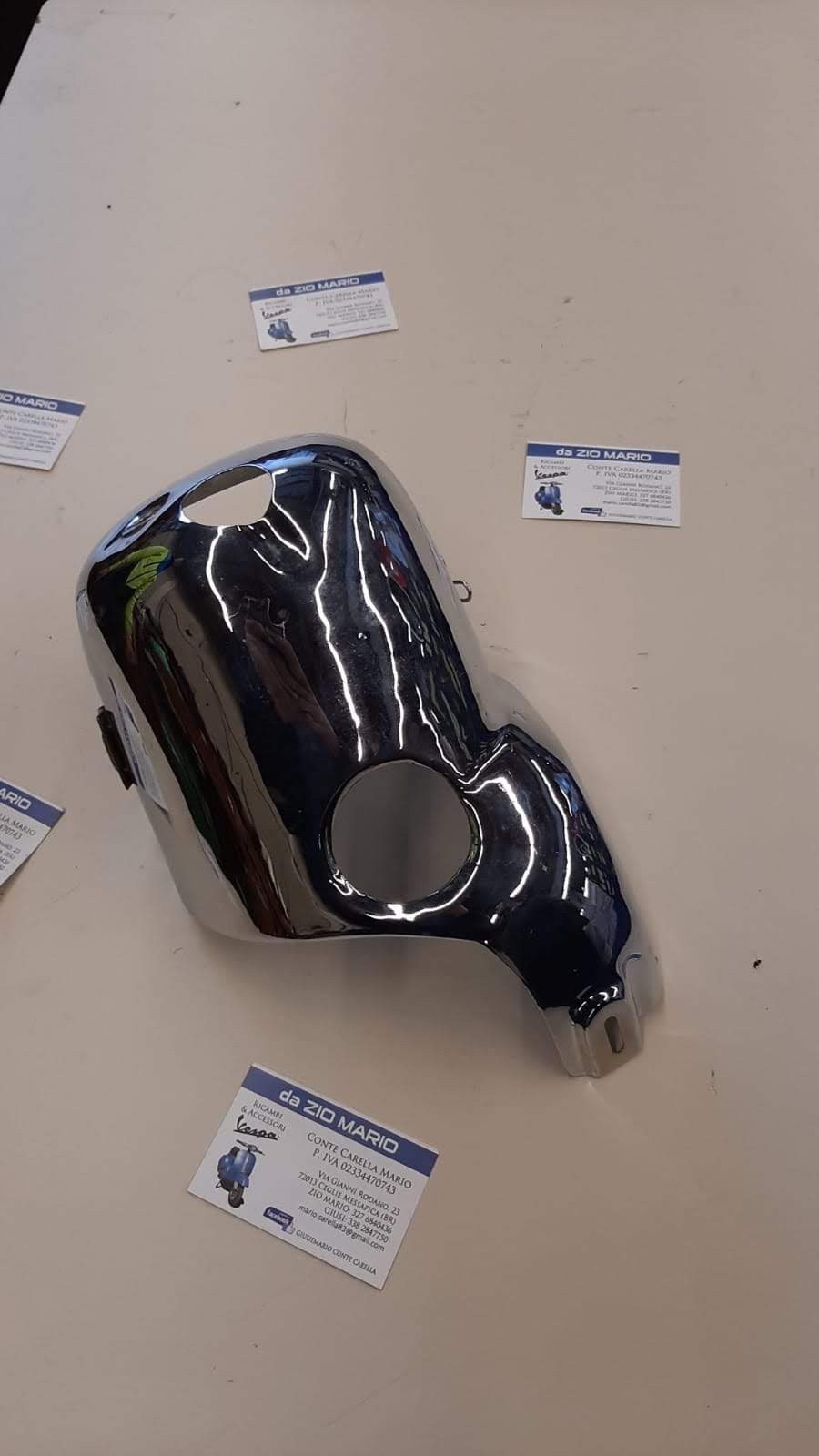 Cuffia raffreddamento motore cilindro cromata per VESPA 150 cc GS VS1T VS2T VS3T VS4T VS5T