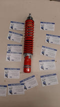 Ammortizzatore anteriore CARBONE sportivo regolabile 3 posizioni tutto rosso per VESPA PX PE T5