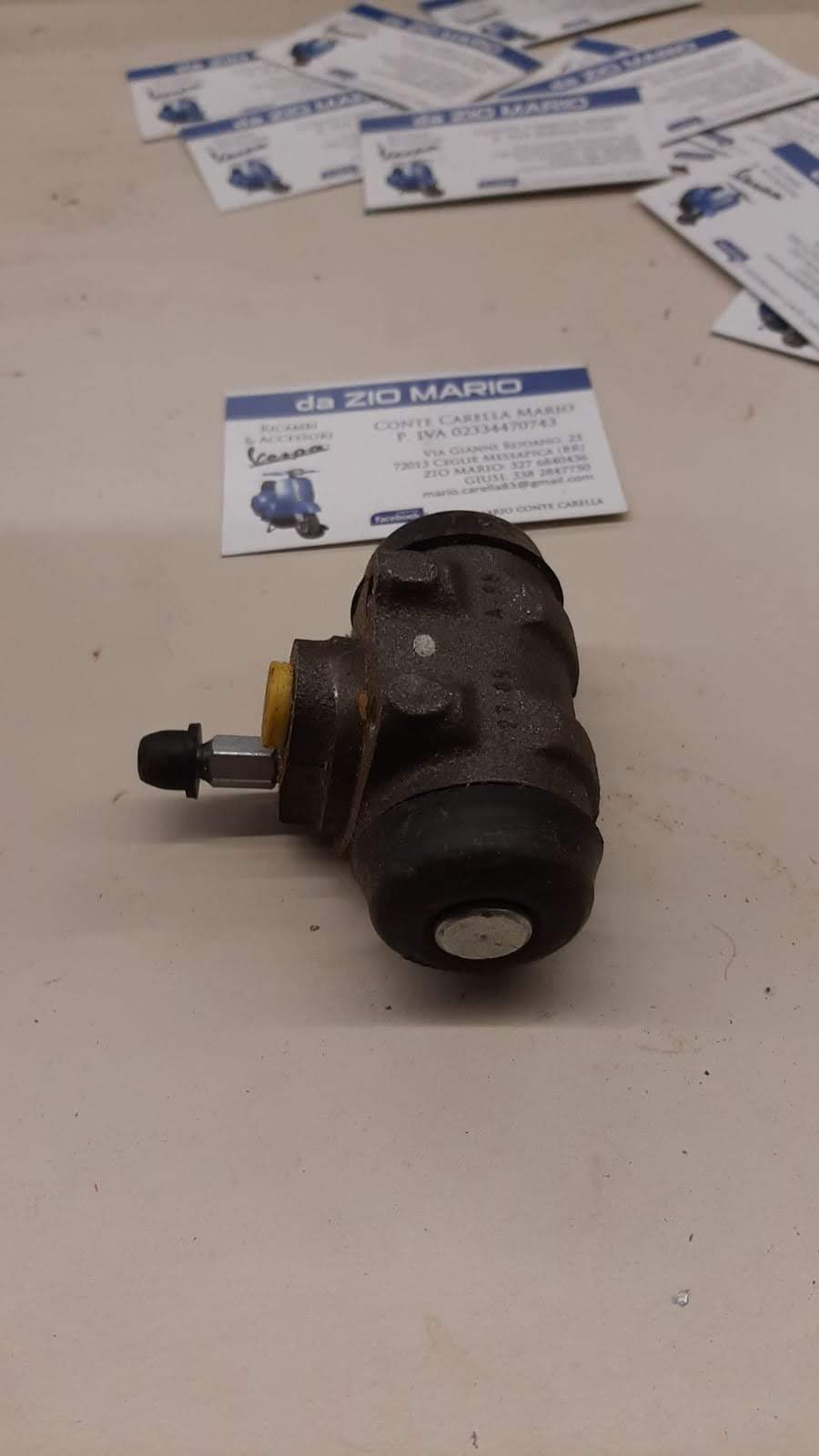 Cilindretto pompa ganasce freno posteriore per PIAGGIO VESPA COSA 125 150 200