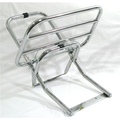 Portapacchi posteriore cromato per VESPA 125 150 160 180 SPRINT SUPER RALLY GS GL