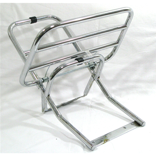 Portapacchi posteriore cromato per VESPA 125 150 160 180 SPRINT SUPER RALLY GS GL
