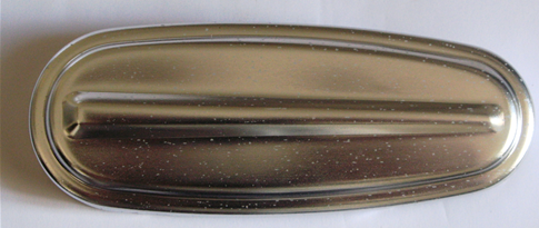 Coprimolleggio coprimozzo coperchio mozzo in alluminio per VESPA 160 cc. GS -180 cc. SS