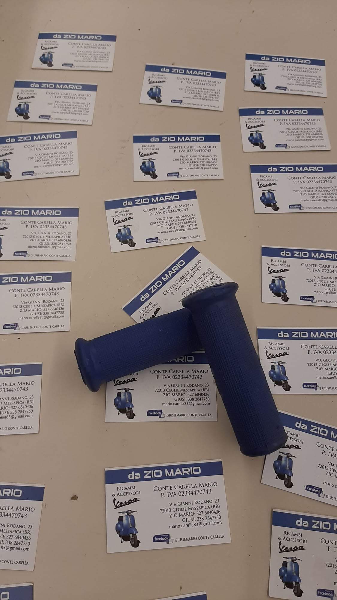 COPPIA MANOPOLE BLU AVION PER VESPA 50 VNB3T A VNB6T VBA1T VBA2T VB1T VBB1T VBB2T GL VLA1T GS VSB1T