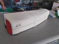 sella SPORTIVA BIANCO con BANDIERA ITALIANA per VESPA PK 50 125 S
