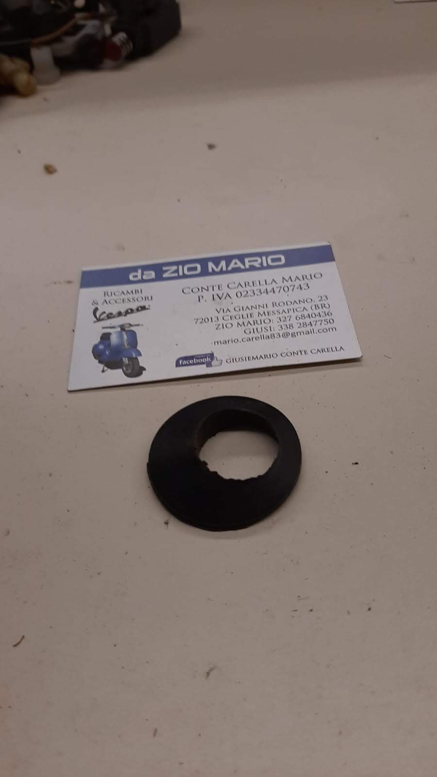 Guarnizione Bloccasterzo per VESPA 125 150 180 200