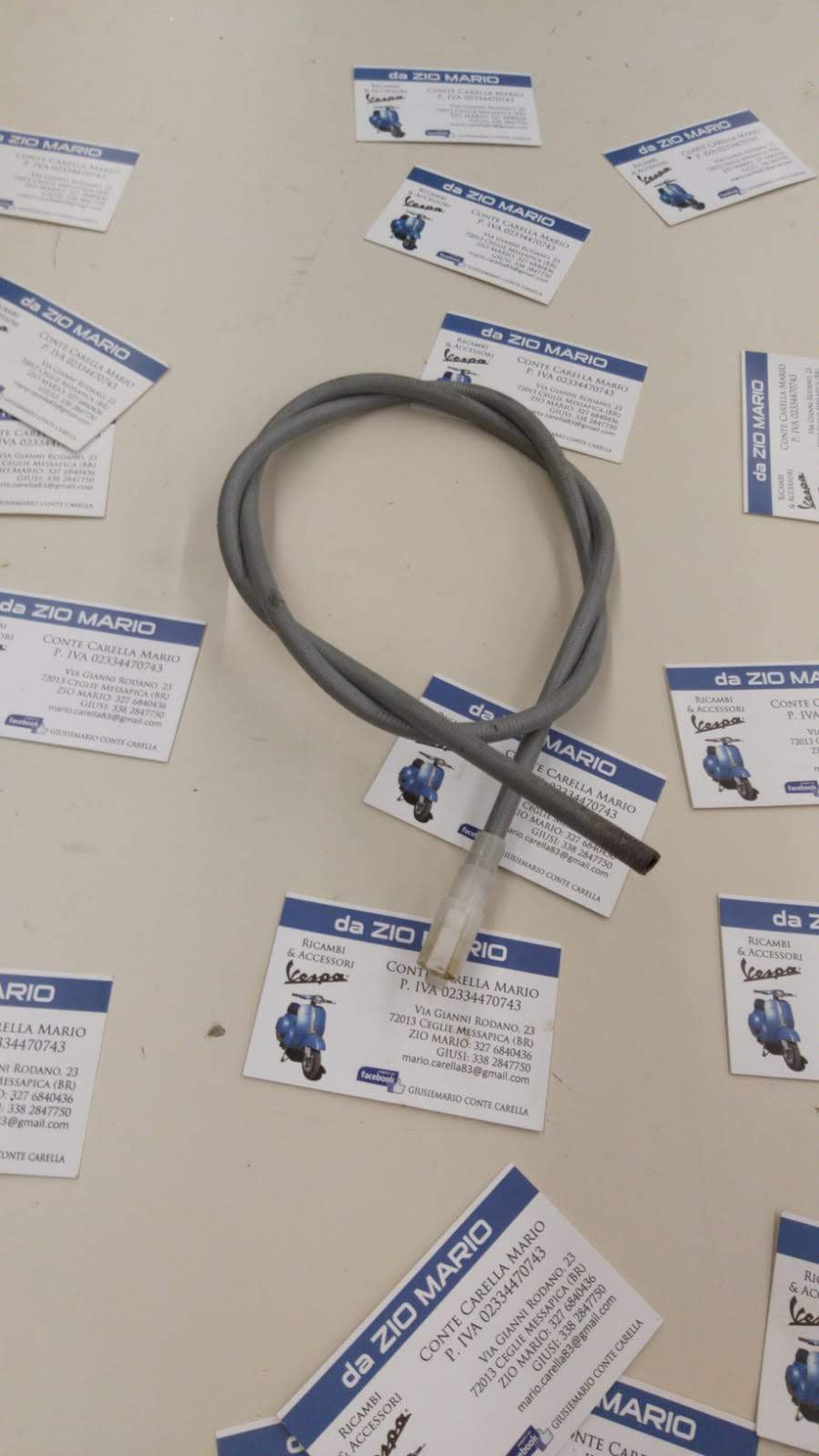 Cavo filo Trasmissione cordina Contachilometri VESPA COSA CL CLX 125 150 200 PX PE T5