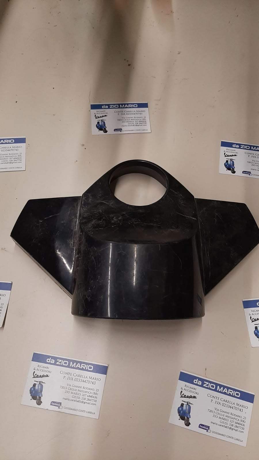 Coperchio manubrio per VESPA PK 50 125 cc. S senza frecce