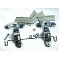 Fascette staffe per attacco specchietti o parabrezza al manubrio per VESPA GS VB1T BBA VNB VBB
