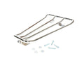 Portapacchi cromato per tappeto centrale per VESPA PX PE 125 150 200 ARCOBALENO T5 dal 1984 in poi