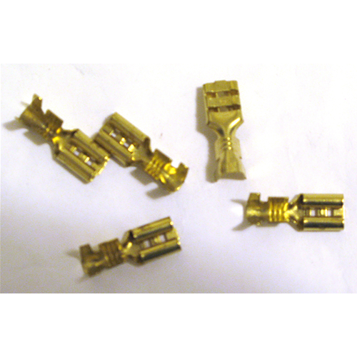 Capocorda Faston Lamellare Femmina mm. 4.8 per VESPA e LAMBRETTA 1 Pezzi