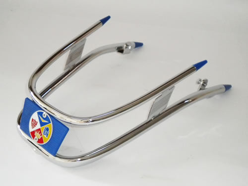 Paraurti perimetrale cromato - BLU - per parafango VESPA 50 N L R SPECIAL ET3 PRIMAVERA SUPER