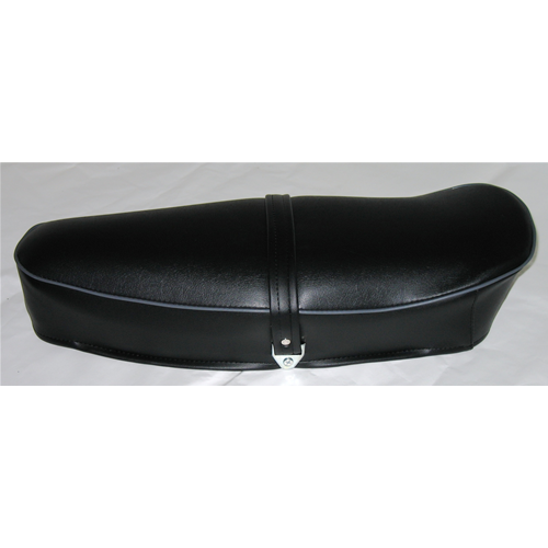 Sella nera per VESPA 50 125 cc. R L N PRIMAVERA senza serratura