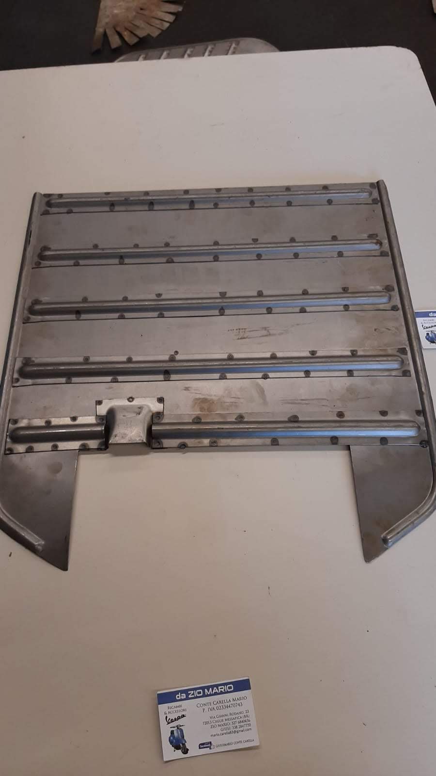 Lamierato Fondo Pedana pianale per VESPA GS 150 VS3T VS4T VS5T lunga 60 cm
