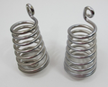 Coppia molle coniche zincate per sella VESPA V1T>V15T V30T>V33T