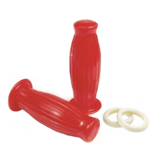 Manopole Bubble per Vespa ROSSE