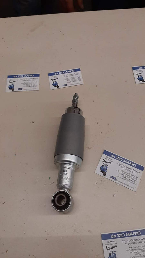 Ammortizzatore anteriore grigio CARBONE per VESPA 50 90 SPECIAL ET3 ELESTART PK S SPRINT PLURIMATIC