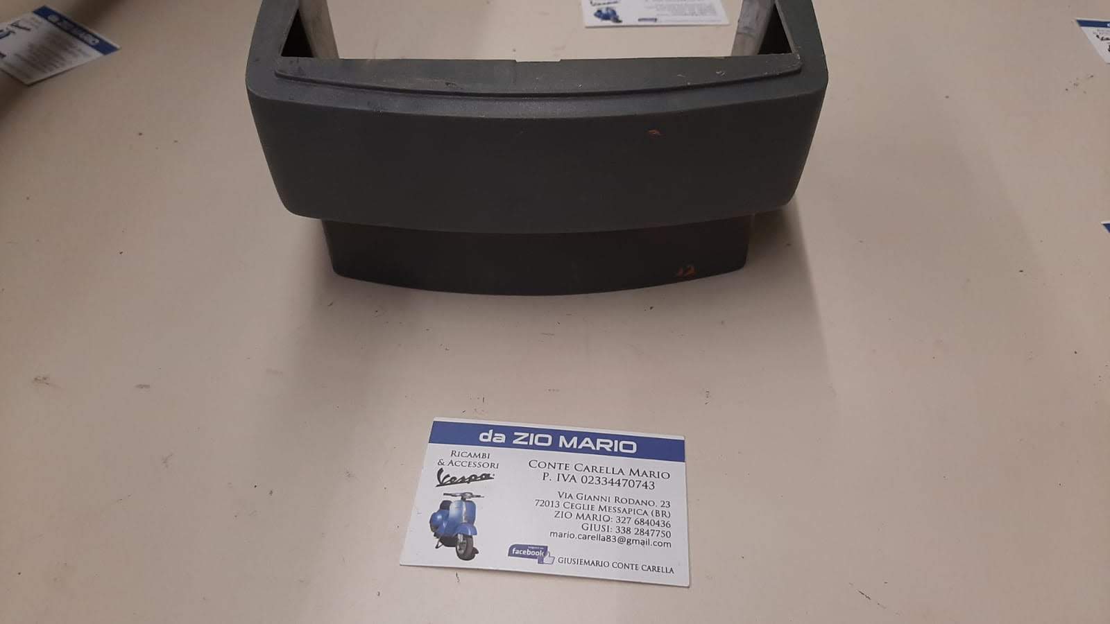 Parafango Paraspruzzi per VESPA 125-150-200 ARCOBALENO