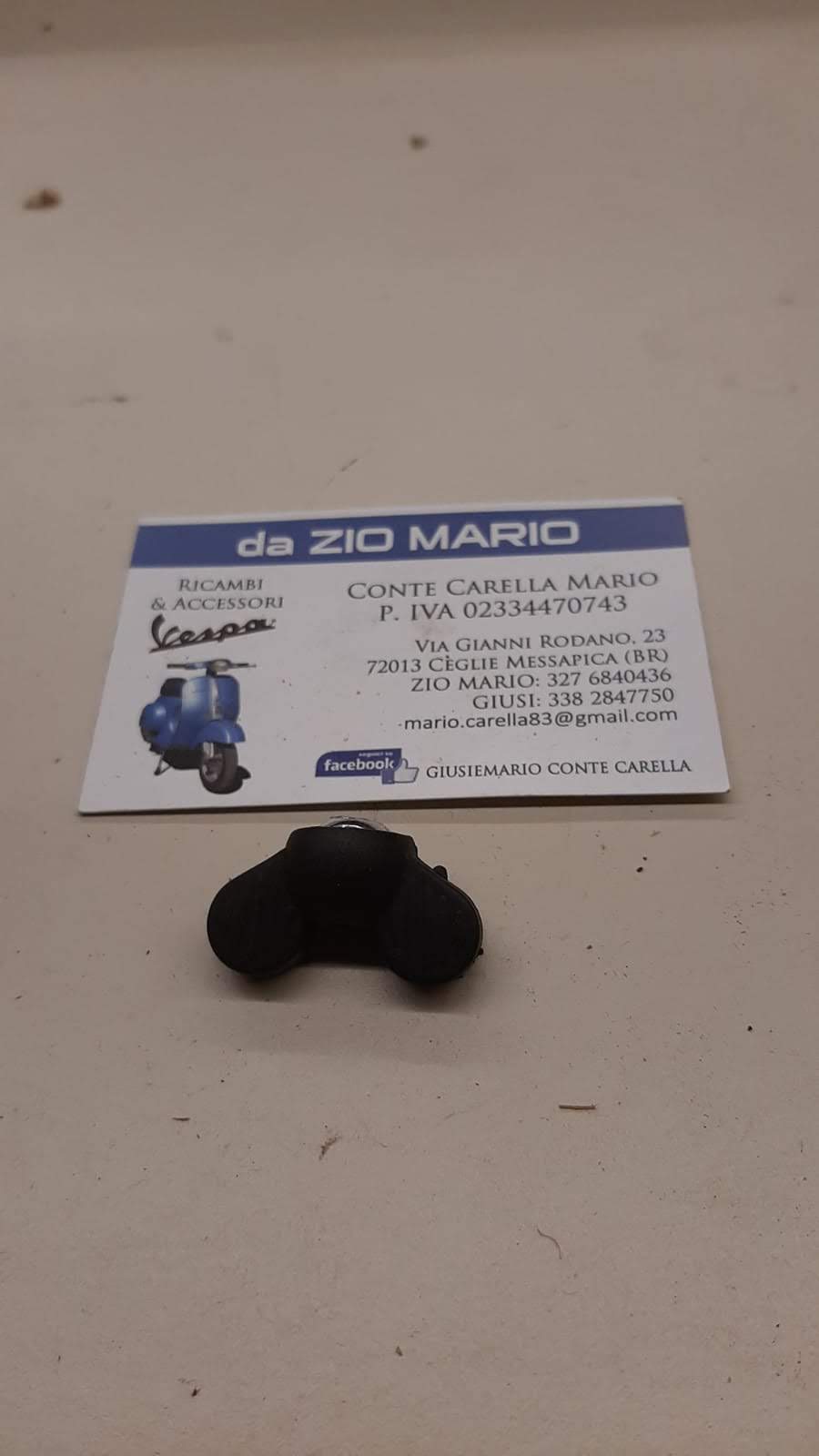 Cappuccio Dado ad Alette Tappo Serbatoio Benzina per VESPA 125 150