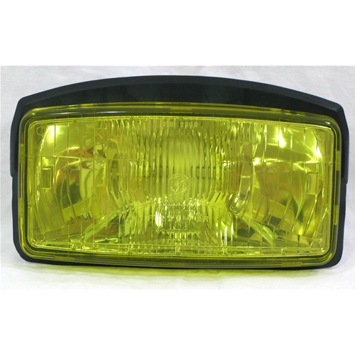 Gruppo Ottico Faro Anteriore Giallo senza Portalampada per VESPA PK 125 cc. T5
