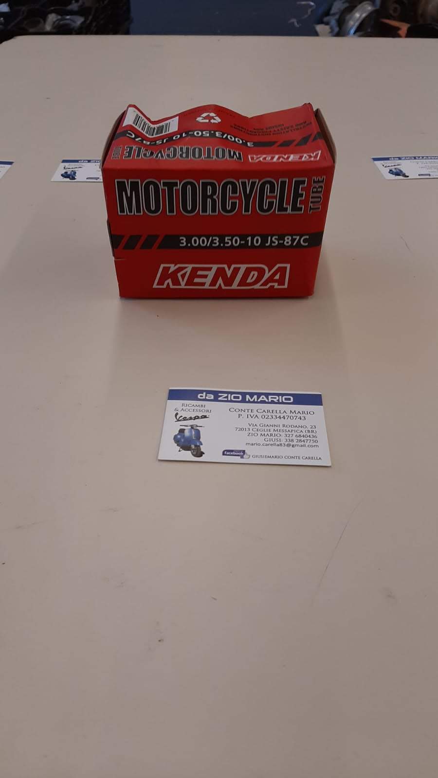 Camera d'aria KENDA 4.00 3.50 X 8