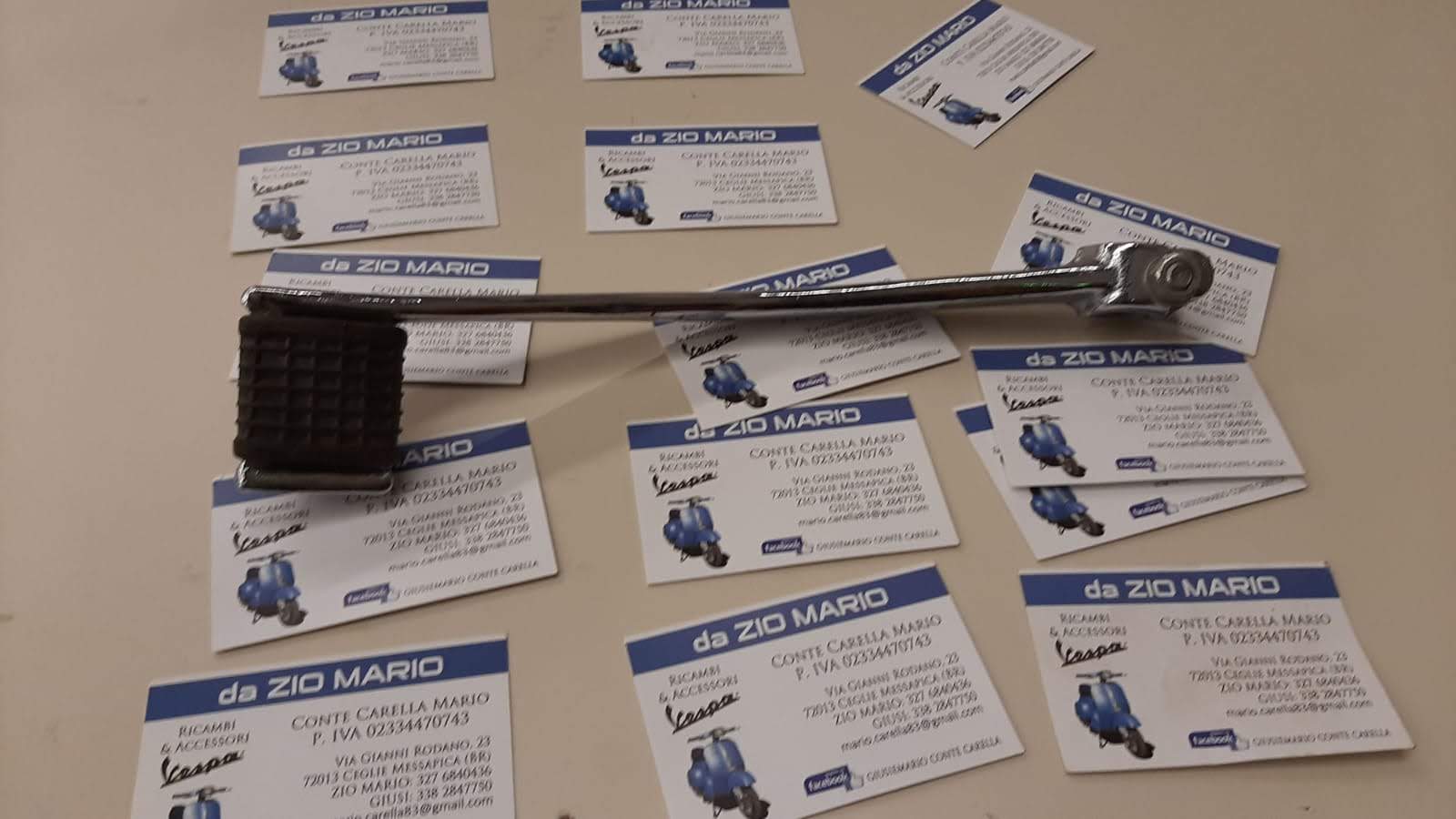 Leva avviamento messa in moto completa originale PIAGGIO per VESPA COSA COSA 2 PX PE ARCOBALENO