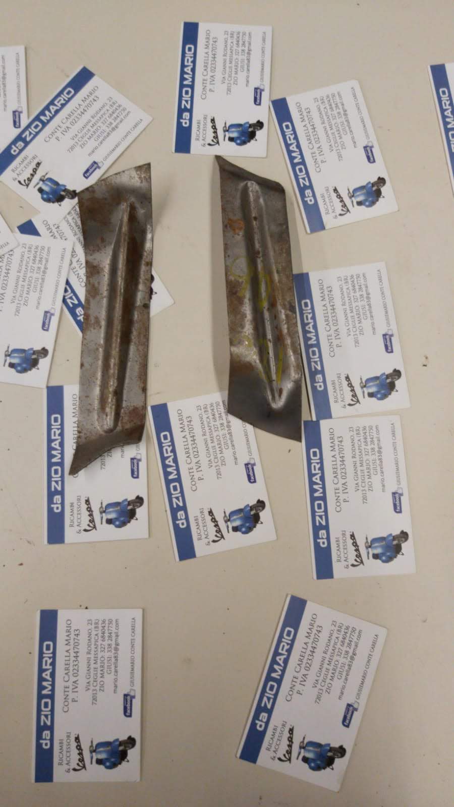 RINFORZI TELAIO PER VESPA 50 ET3 PRIMAVERA