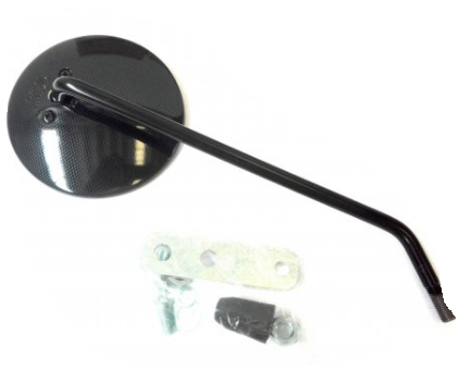 Specchio retrovisore FAR sinistro CARBON DARK look carbonio