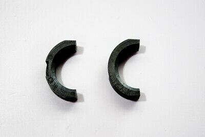 Coppia semibussola nere per tubo comando cambio al manubrio VESPA125 cc VNA1T VNA2T VNB1T VNB2T