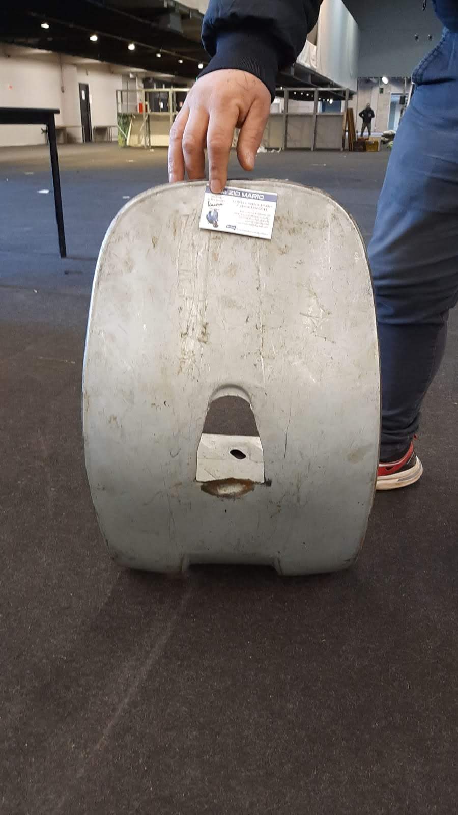 Scudo pedana completo di rinforzi per VESPA 50 90 SS V5ASS1T V9ASS1T SUPER SPRINT