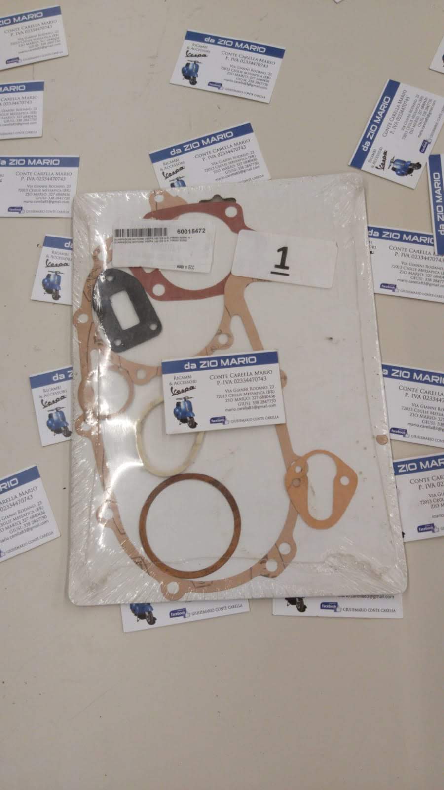 Guarnizioni motore e carburatore complete per VESPA PX 125 T5 Pole Position